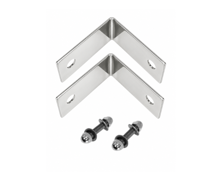 CONJUNTO PARA TESTEIRA EM INOX 304 POLIDO