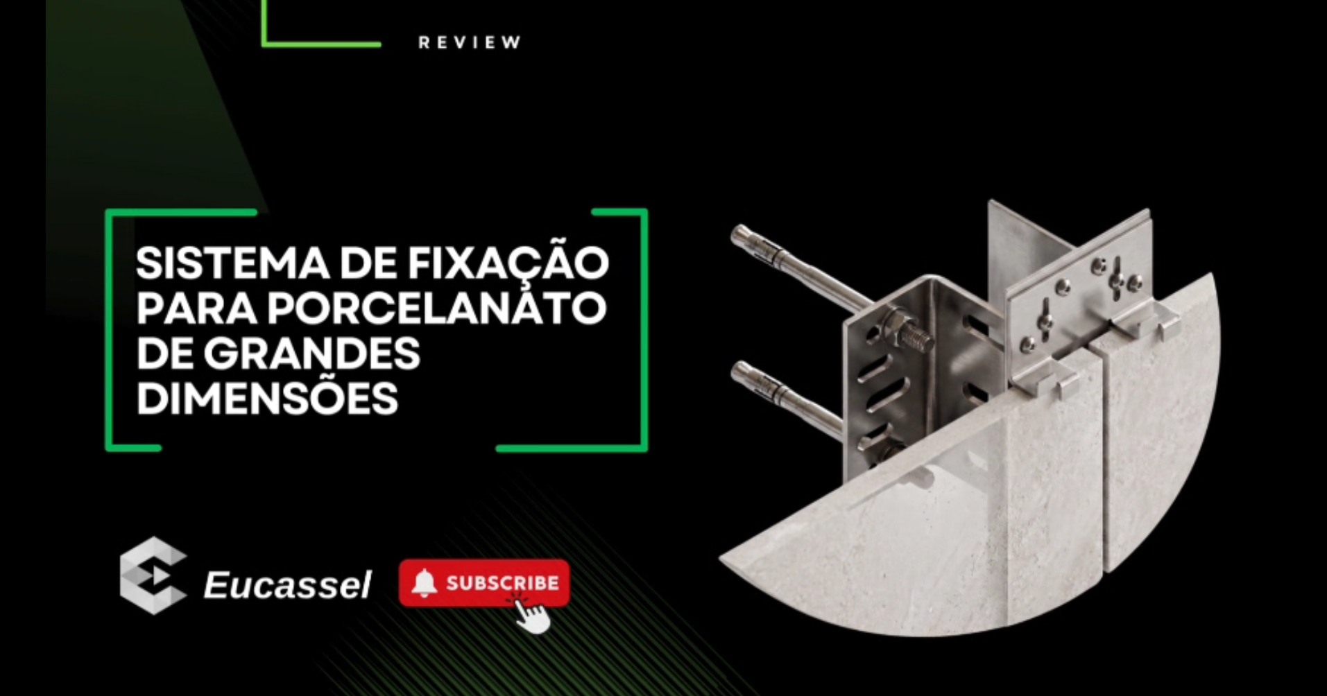 Sistema de Fixação de Porcelanato de Grandes Dimensões